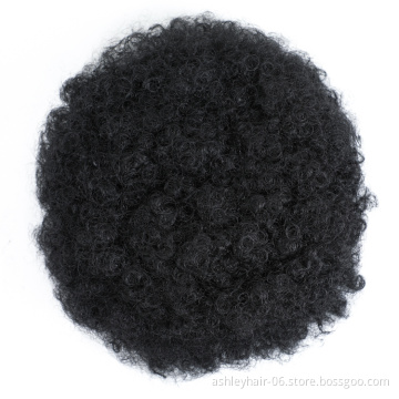 6 Inch Kinky Curly Synthetic Dome Cozy Chignon Afro Hair Bun For Black Women